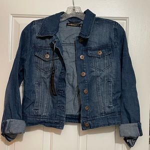 Dollhouse - Basic Cropped Jean Jacket - NWT